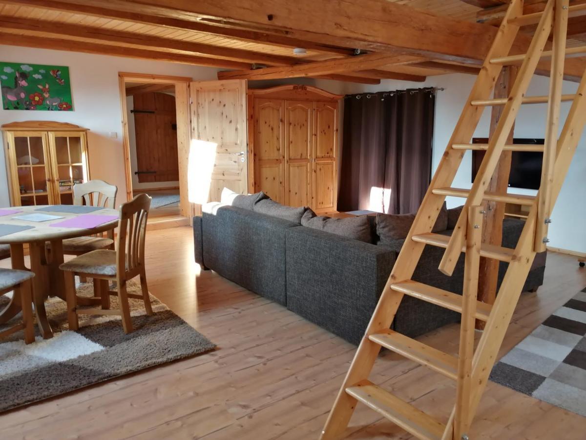 Ferienwohnung Mit Charme Und Blick Auf ดิงเคลส์บืล ภายนอก รูปภาพ